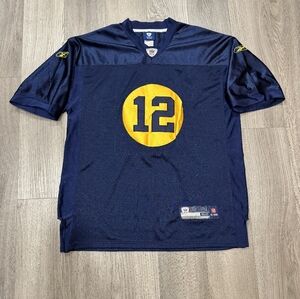 Reebok Aaron Rodgers #12 Vintage Throwback Jersey On Field Men's Size 52 XL NFL